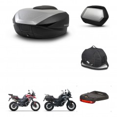 SHAD Maletas SH35 PREMIUM + soporte montaje baul SH59 accesorios 59L KIT-477257