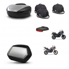 SHAD Maletas SH35 PREMIUM + soporte montaje baul SH59 accesorios 59L KIT-477258