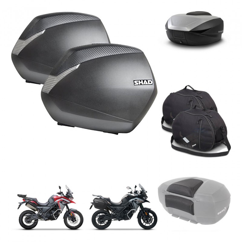 SHAD Baul SH59 + soporte montaje maletas SH36 accesorios 59L KIT-477261