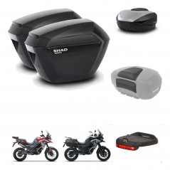 SHAD SH59 trunk + mounting bracket sh23 suitcases accessories 59L KIT-477268