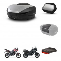 SHAD SH35 PREMIUM suitcases + mounting bracket SH59 trunk accessories 59L KIT-477269