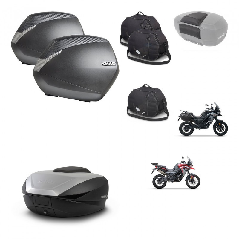 SHAD Baul SH59 + soporte montaje maletas SH36 accesorios 59L KIT-477273