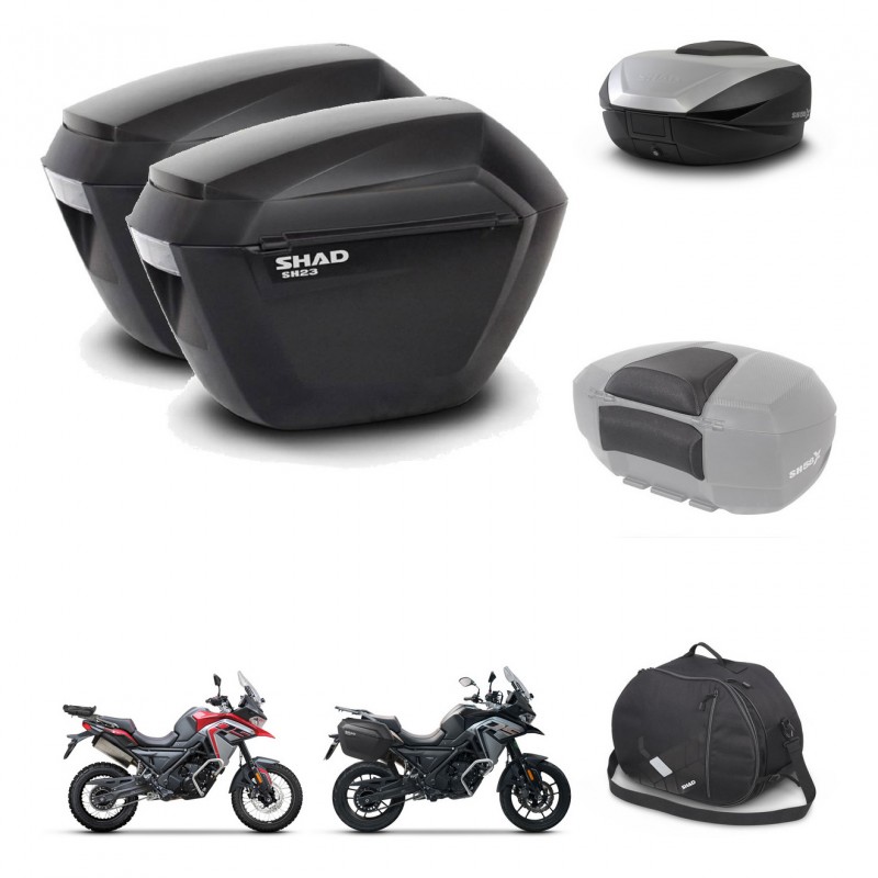 SHAD Baul SH59 + soporte montaje maletas sh23 accesorios 59L KIT-477274