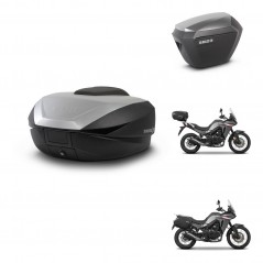 SHAD Maletas sh23 alu + soporte montaje baul SH59 59L KIT-477289