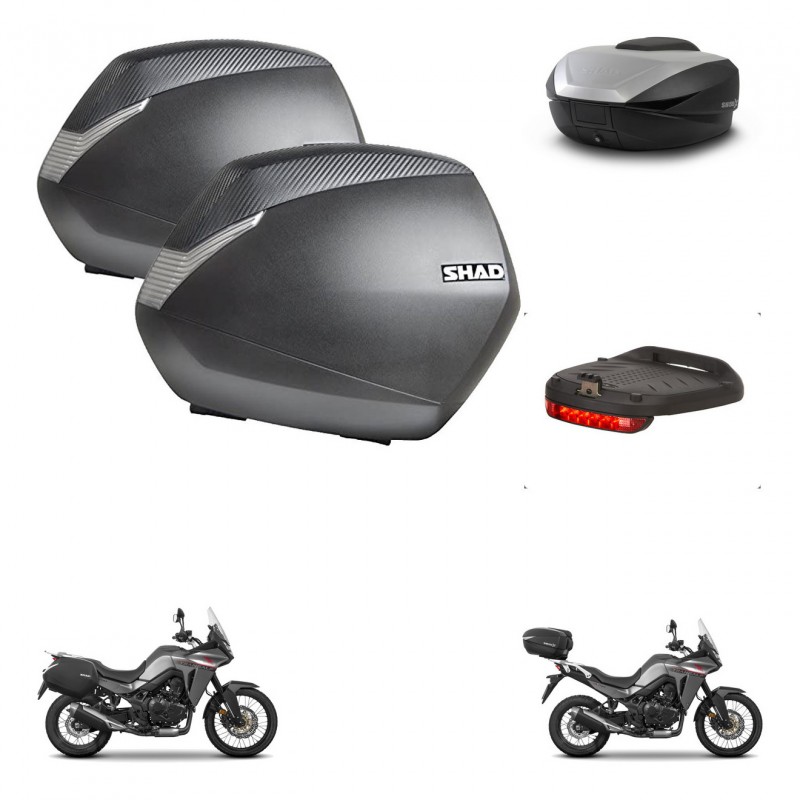 SHAD Baul SH59 + soporte montaje maletas SH36 accesorios 59L KIT-477290