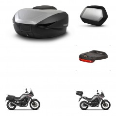 SHAD SH35 PREMIUM suitcases + mounting bracket SH59 trunk accessories 59L KIT-477293