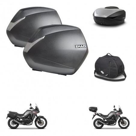 SHAD SH59 trunk + mounting bracket SH36 suitcases accessories 59L KIT-477296