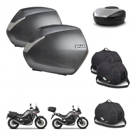 SHAD Baul SH59 + soporte montaje maletas SH36 accesorios 59L KIT-477297