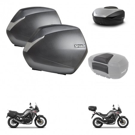 SHAD Baul SH59 + soporte montaje maletas SH36 accesorios 59L KIT-477308