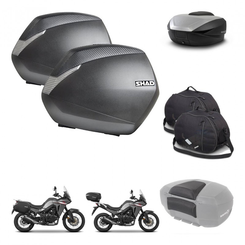 SHAD Baul SH59 + soporte montaje maletas SH36 accesorios 59L KIT-477309