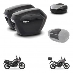 SHAD SH59 trunk + mounting bracket sh23 suitcases accessories 59L KIT-477310