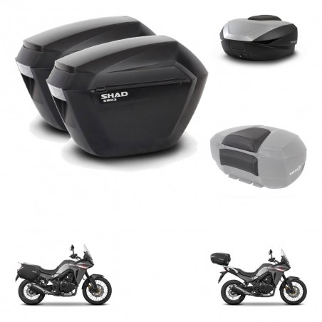 SHAD Baul SH59 + soporte montaje maletas sh23 accesorios 59L KIT-477310