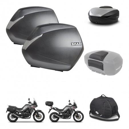 SHAD Baul SH59 + soporte montaje maletas SH36 accesorios 59L KIT-477320