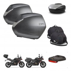 SHAD SH59 trunk + mounting bracket SH36 suitcases accessories 59L KIT-477339