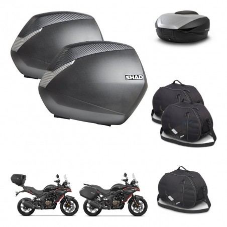 SHAD Baul SH59 + soporte montaje maletas SH36 accesorios 59L KIT-477345