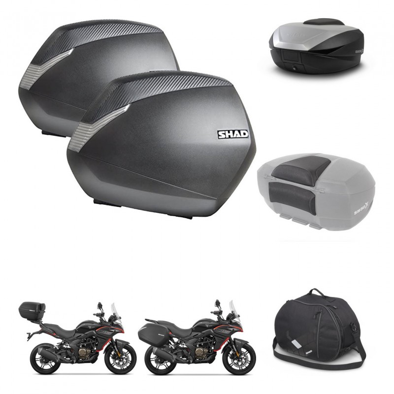 SHAD Baul SH59 + soporte montaje maletas SH36 accesorios 59L KIT-477368