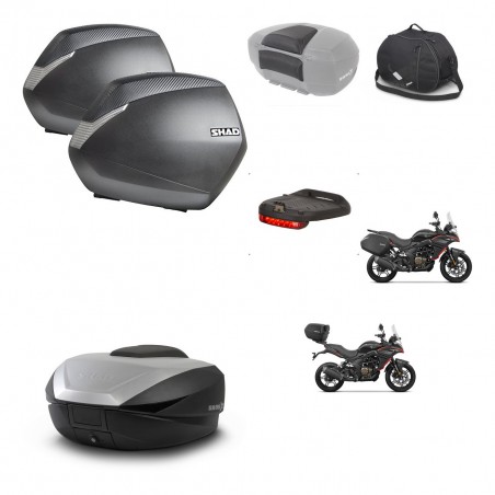 SHAD Baul SH59 + soporte montaje maletas SH36 accesorios 59L KIT-477374