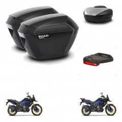 SHAD SH59 trunk + mounting bracket sh23 suitcases accessories 59L KIT-477388