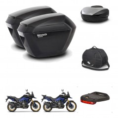 SHAD SH59 trunk + mounting bracket sh23 suitcases accessories 59L KIT-477400