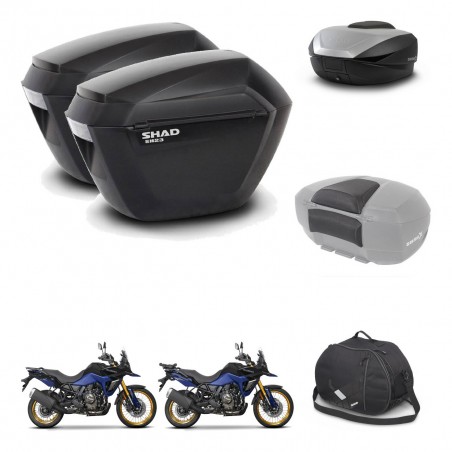 SHAD SH59 trunk + mounting bracket sh23 suitcases accessories 59L KIT-477418