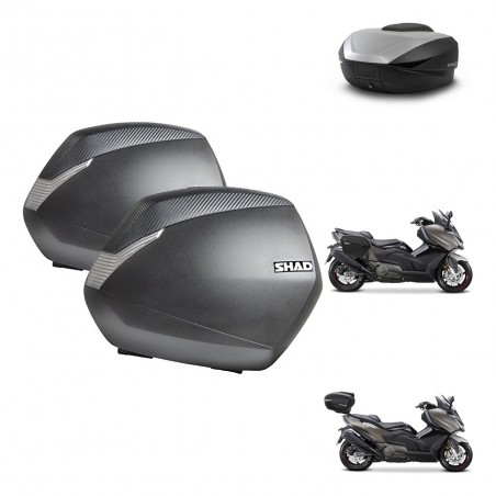 SHAD SH59 trunk + mounting bracket SH36 suitcases 59L KIT-477476