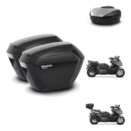 SHAD Baul SH59 + soporte montaje maletas sh23 59L KIT-477478