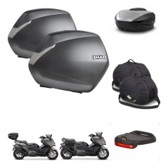 SHAD SH59 trunk + mounting bracket SH36 suitcases accessories 59L KIT-477483