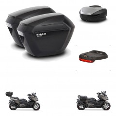 SHAD SH59 trunk + mounting bracket sh23 suitcases accessories 59L KIT-477484