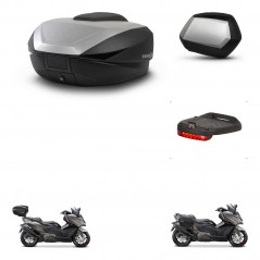 SHAD Maletas SH35 PREMIUM + soporte montaje baul SH59 accesorios 59L KIT-477485