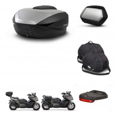 SHAD SH35 PREMIUM suitcases + mounting bracket SH59 trunk accessories 59L KIT-477486