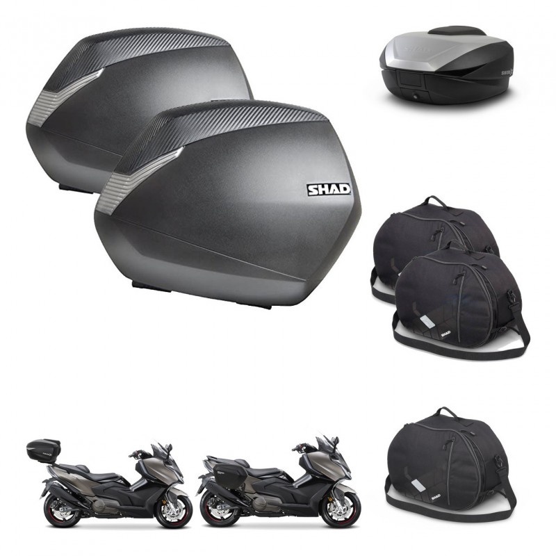 SHAD Baul SH59 + soporte montaje maletas SH36 accesorios 59L KIT-477489