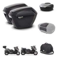 SHAD SH59 trunk + mounting bracket sh23 suitcases accessories 59L KIT-477514