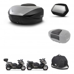 SHAD Maletas SH35 PREMIUM + soporte montaje baul SH59 accesorios 59L KIT-477515