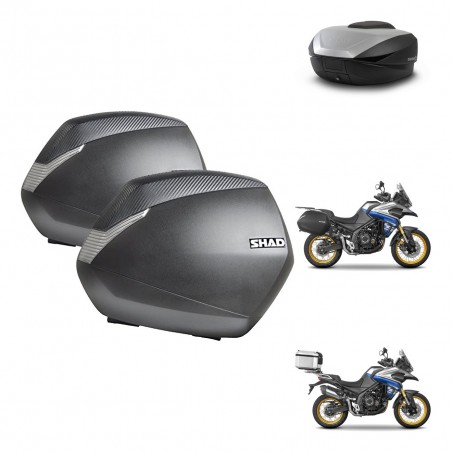 SHAD SH59 trunk + mounting bracket SH36 suitcases 59L KIT-477524