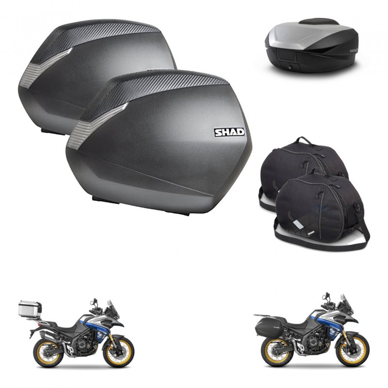 SHAD Baul SH59 + soporte montaje maletas SH36 accesorios 59L KIT-477525