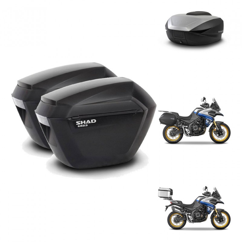 SHAD Baul SH59 + soporte montaje maletas sh23 59L KIT-477526