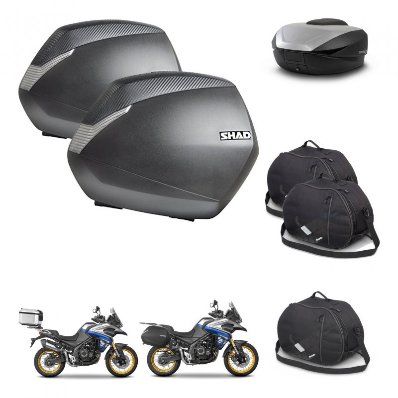 SHAD Baul SH59 + soporte montaje maletas SH36 accesorios 59L KIT-477537