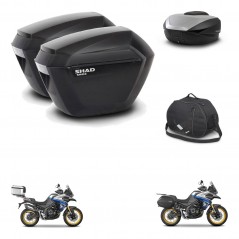 SHAD SH59 trunk + mounting bracket sh23 suitcases accessories 59L KIT-477538
