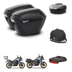 SHAD SH59 trunk + mounting bracket sh23 suitcases accessories 59L KIT-477544