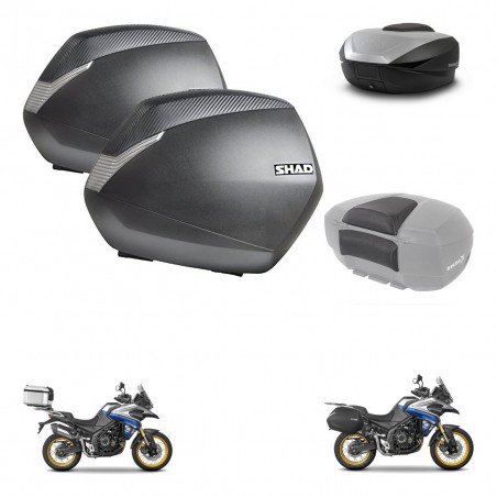 SHAD Baul SH59 + soporte montaje maletas SH36 accesorios 59L KIT-477548