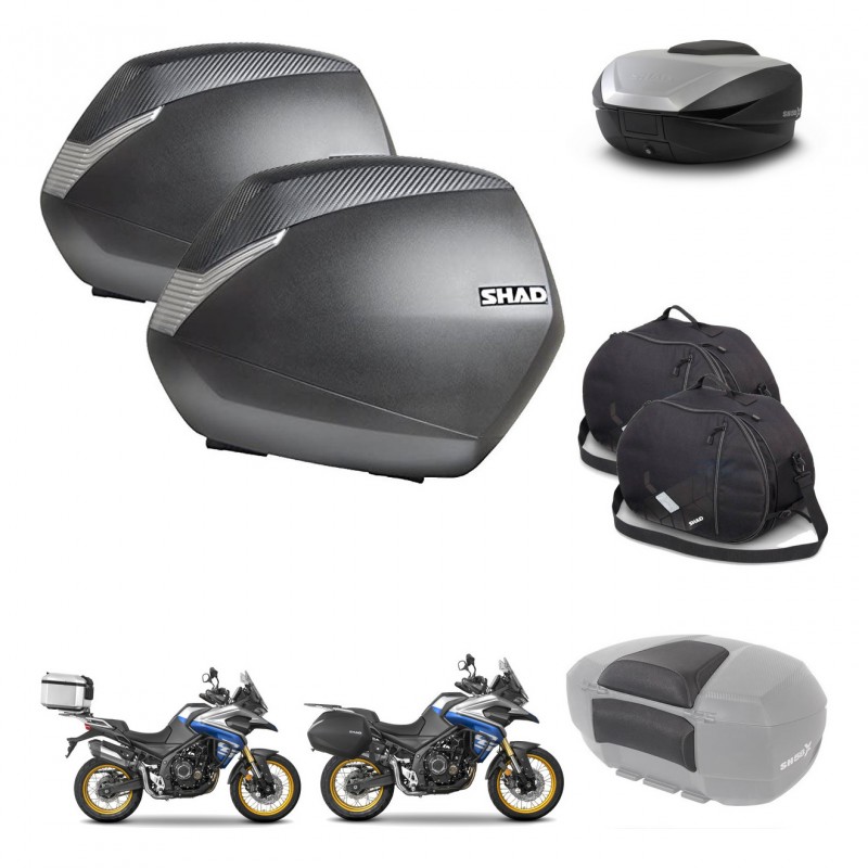 SHAD Baul SH59 + soporte montaje maletas SH36 accesorios 59L KIT-477549