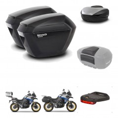 SHAD SH59 trunk + mounting bracket sh23 suitcases accessories 59L KIT-477556