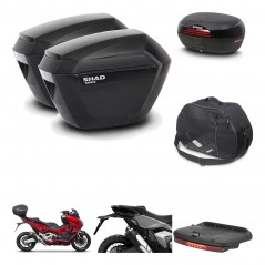 SHAD SH46 trunk + mounting bracket sh23 suitcases accessories 45 L KIT-477592