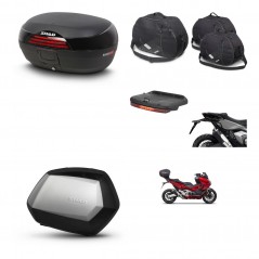 SHAD SH35 PREMIUM suitcases + mounting bracket SH46 trunk accessories 45 L KIT-477594