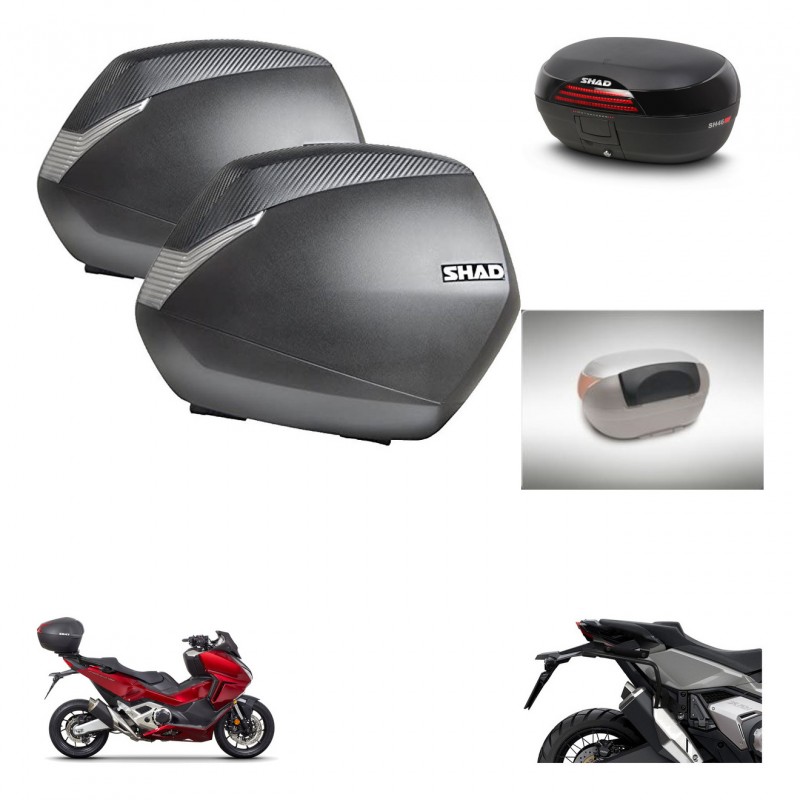 SHAD Baul SH46 + soporte montaje maletas SH36 accesorios 45 L KIT-477596