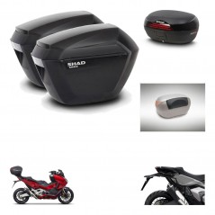 SHAD SH46 trunk + mounting bracket sh23 suitcases accessories 45 L KIT-477598