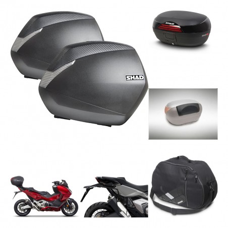 SHAD Baul SH46 + soporte montaje maletas SH36 accesorios 45 L KIT-477608