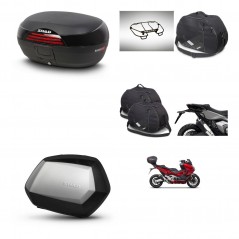 SHAD SH35 PREMIUM suitcases + mounting bracket SH46 trunk accessories 45 L KIT-477636