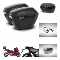 SHAD SH46 trunk + mounting bracket sh23 suitcases accessories 45 L KIT-477646