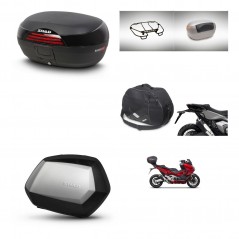 SHAD SH35 PREMIUM suitcases + mounting bracket SH46 trunk accessories 45 L KIT-477659